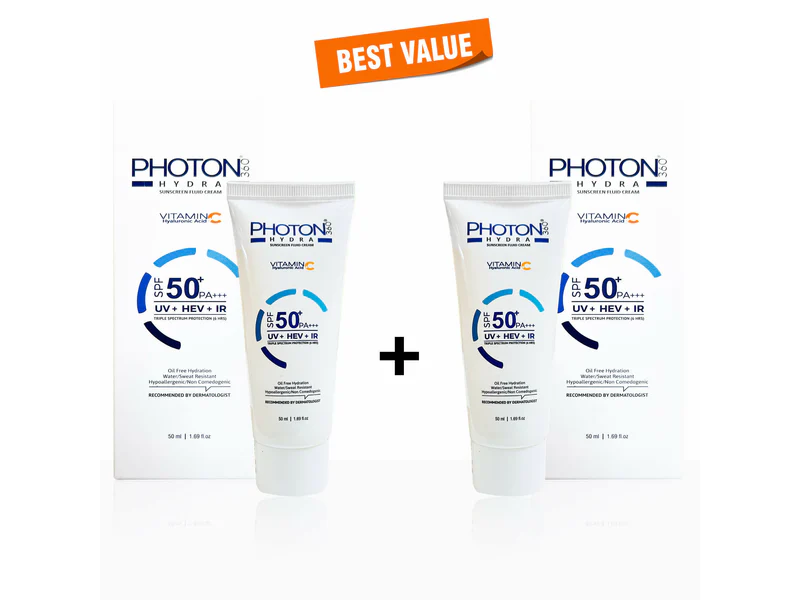 Aclaris Photon 360 Hydra Sunscreen Fluid Cream SPF 50+ - Image 4