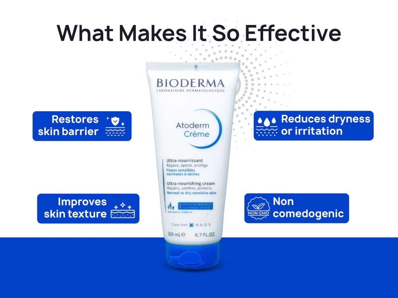 Bioderma Atoderm Crème Ultra-Nourishing Moisturizer - Image 3