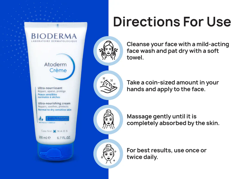 Bioderma Atoderm Crème Ultra-Nourishing Moisturizer - Image 4