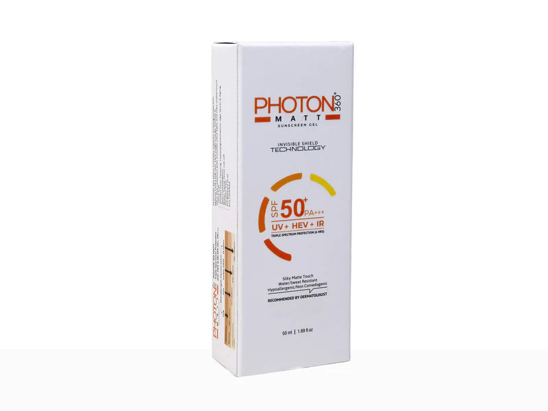 Aclaris Photon 360 Matte Sunscreen Gel SPF 50+ PA+++ - Image 3