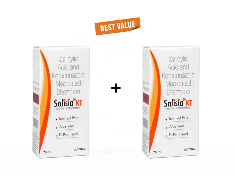 Salisia KT Anti Dandruff Shampoo - Image 4