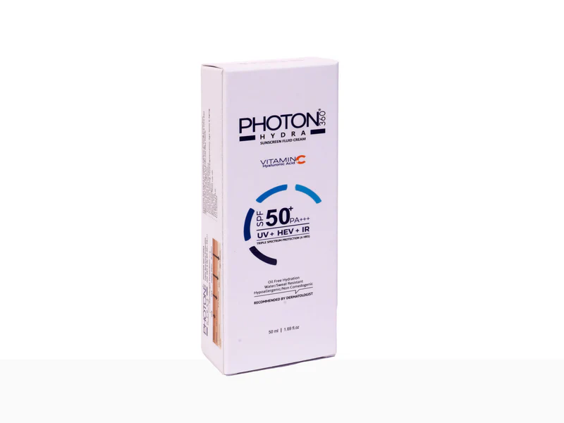 Aclaris Photon 360 Hydra Sunscreen Fluid Cream SPF 50+ - Image 3
