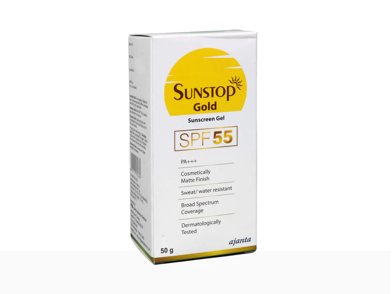 Sunstop Gold Sunscreen Gel SPF 55 PA+++ - Image 3
