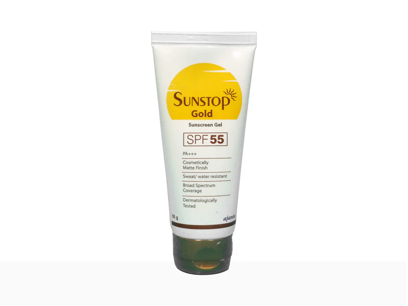 Sunstop Gold Sunscreen Gel SPF 55 PA+++ - Image 2