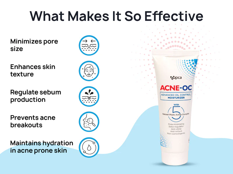 IPCA Acne-OC Sebum Regulating Moisturizer - Image 3