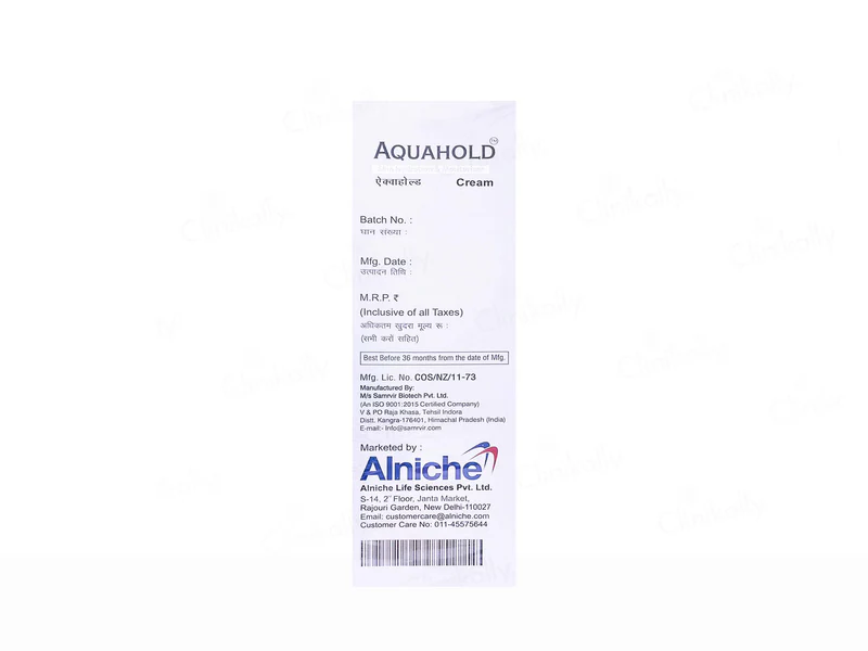 Aquahold Skin Hydration & Moisturizer Cream - Image 3