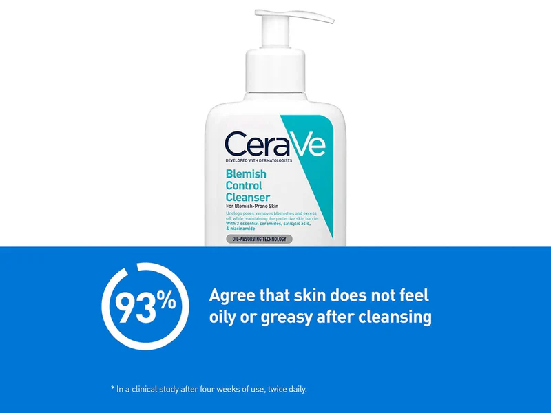 CeraVe Blemish Control Cleanser For Blemish-Prone Skin - Image 3
