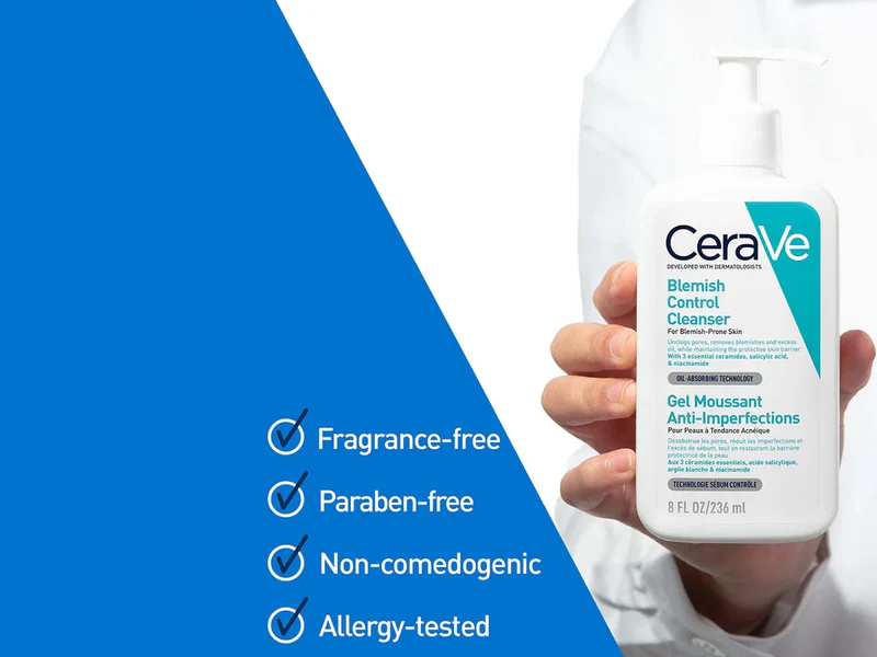 CeraVe Blemish Control Cleanser For Blemish-Prone Skin - Image 6