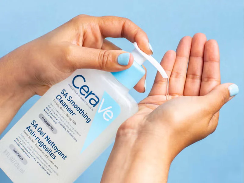 CeraVe SA Smoothing Cleanser For Dry, Rough, Bumpy Skin - Image 2
