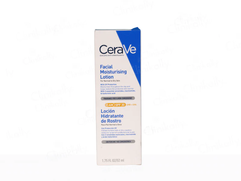CeraVe AM Facial Moisturising Lotion For Normal to Dry Skin SPF 30 - Image 2