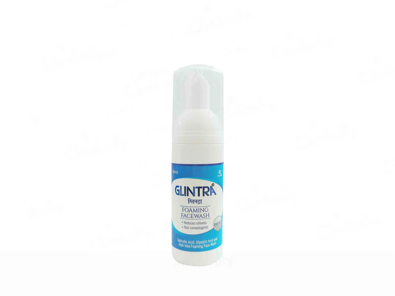 Glintra Foaming Face Wash - Image 2