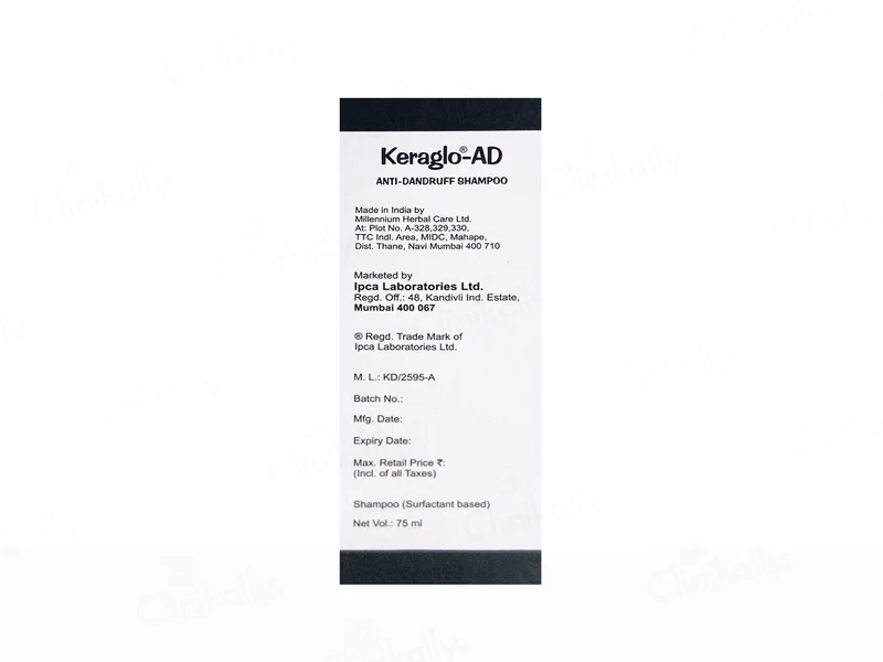 IPCA Keraglo-AD Anti-Dandruff Shampoo - Image 7