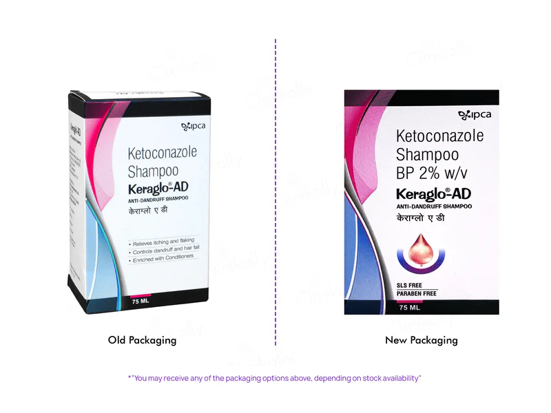 IPCA Keraglo-AD Anti-Dandruff Shampoo - Image 2