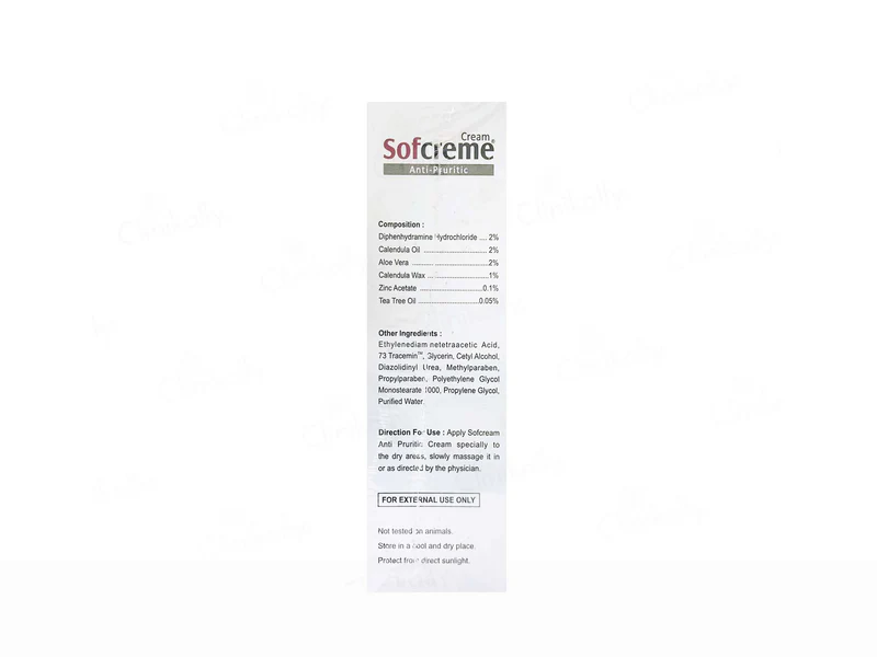 Sofcreme Anti-Pruritic Cream - Image 2