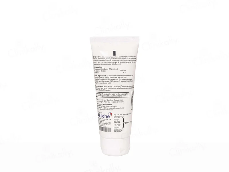 Zinshade Physical Sunscreen SPF 50+ - Image 3